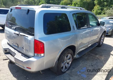 2008 Nissan Armada Le from USA, damaged, VIN 5N1BA08C28N626499